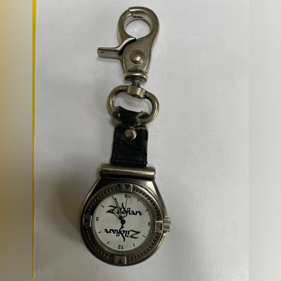 Unisex Zildjian Bezel Pocket Watch RARE collectors piece - Picture 2 of 9